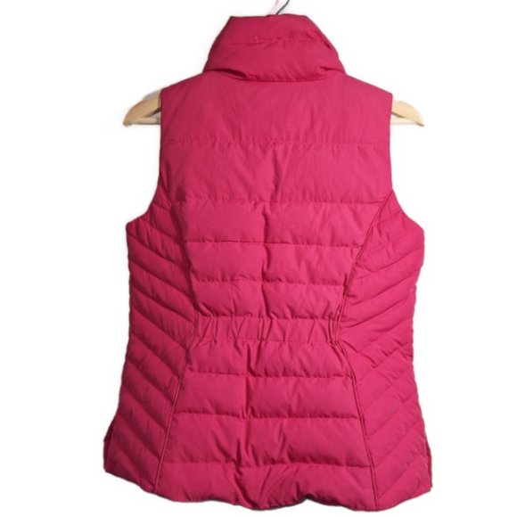 Talbots Womens Pink Down Insulated Full Zip Puffer Vest Jacket Size 0P - Picture 4 of 7